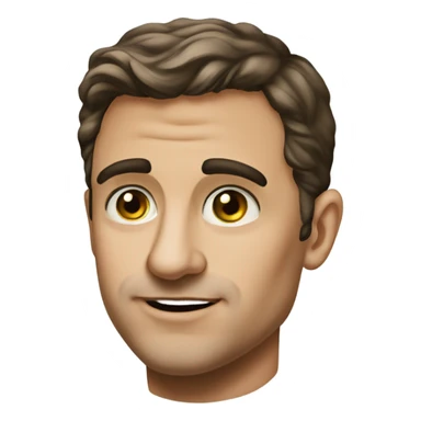 Paul Mescal actor realistic portrait small eyes sticker