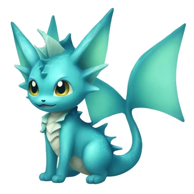 Vaporeon full body sticker