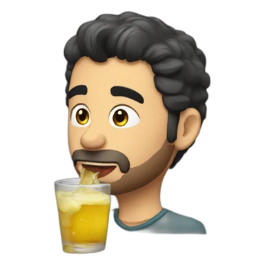 Julien Ammar drinking sticker