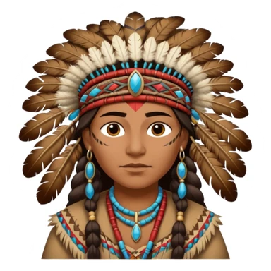 Native American sticker