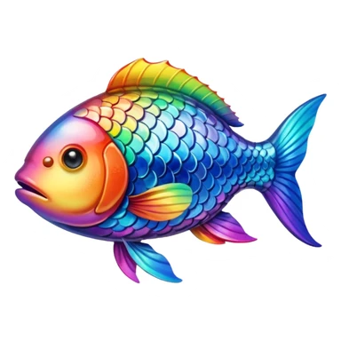 A fish representing im sorry for your loss sticker
