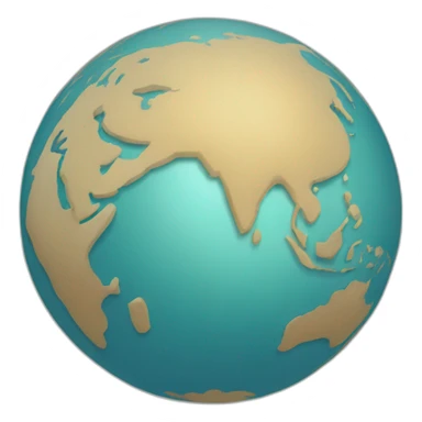 globe asia sticker