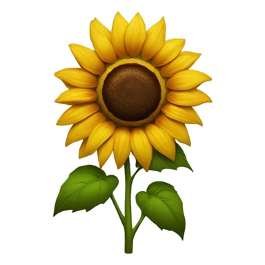 a sunflower and a rose  sticker