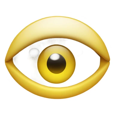 Eye twitching yellow smiley sticker