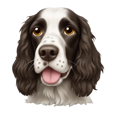 Sprocker spaniel sticker