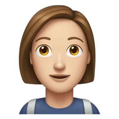 Zuckerberg on a woman sticker