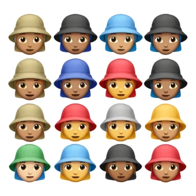 Emojis ovnis type discord avec un bob type jul avec différentes expressions sticker