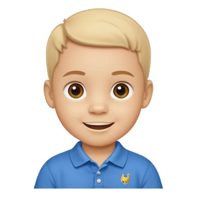 A preppy baby sticker