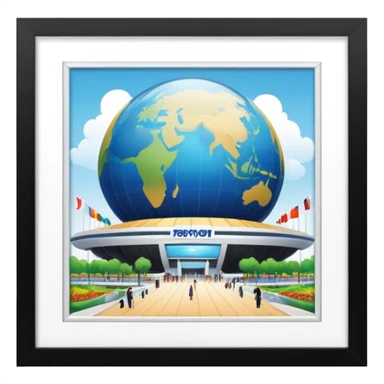 international expo sticker