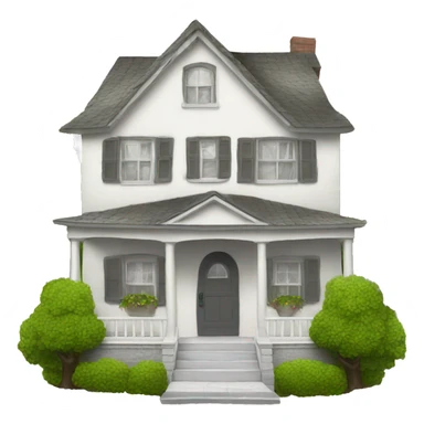 white home  sticker