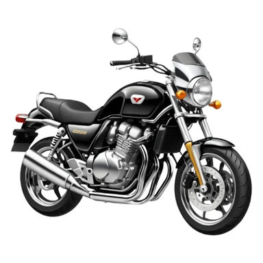 Honda cb1300 super four iPhone style graphic emoji sticker