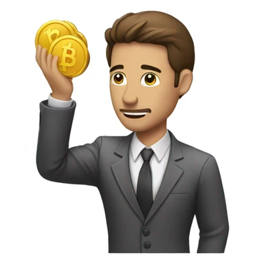 persona contando dinero y no tiene sticker