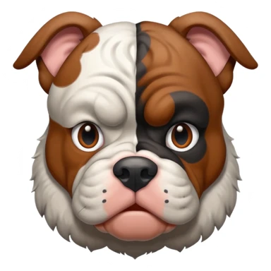 Merle bully sticker
