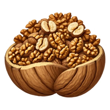 crushed walnuts sticker