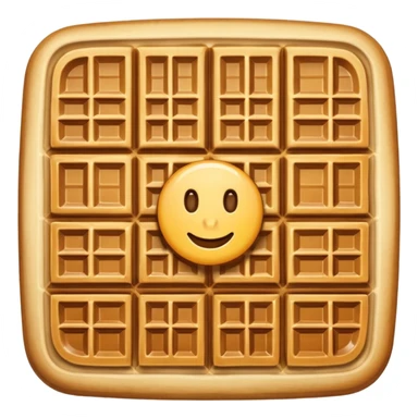 waffle sticker