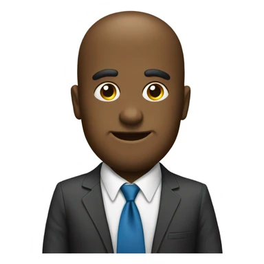 Big with tie  sticker