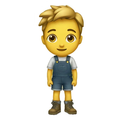 jeune avec la calvitie sticker