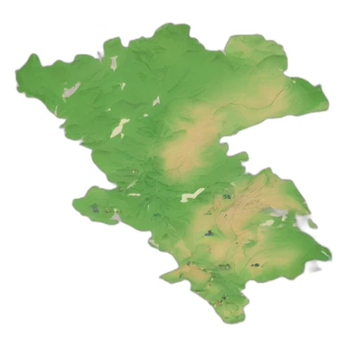 map of geographical expansion fro mprague to other eastern countries  sticker