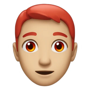 red eyes salut sticker