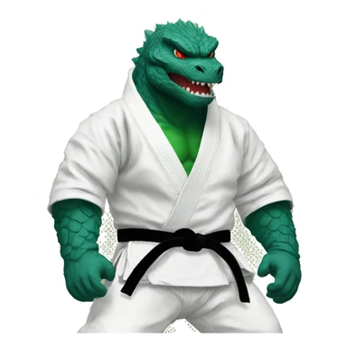 Godzilla jiu jitsu  sticker