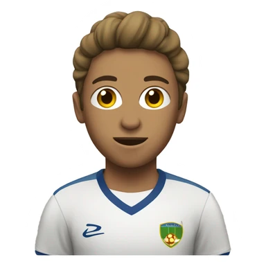 jugadora de futbol pateando pelta sticker