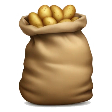 sack of potatoes sticker