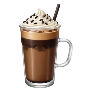 Oreo iced coffee no whipped cream sticker