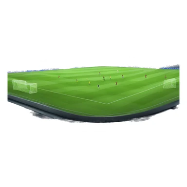 Champions League football game on TV sticker