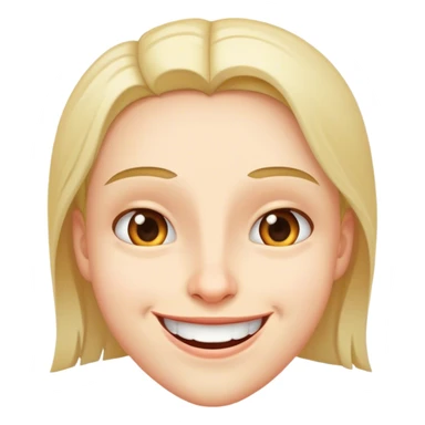 Devious smile sticker