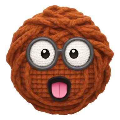 Fozzy crocheting sticker