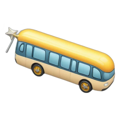 magic wand and public transport sticker