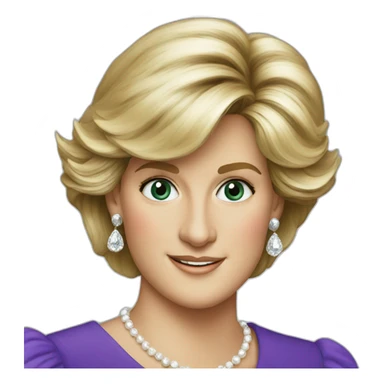 Princess Diana sticker