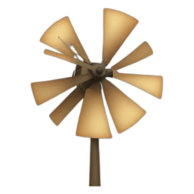 No Brain Meme Windmill sticker