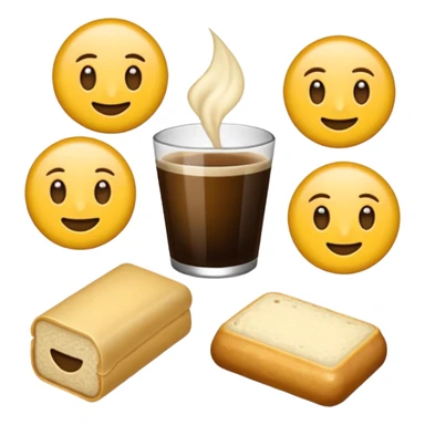 Эмодзи в Telegram для кофейной компании LABEL. Цветовая палитра: #FFFFFF, #F7FD02, #D3D3D3, # 242424 sticker