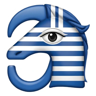 TAKE THE LOGO OF THE GREEK POLITICAL PARTY ΠΑΣΟΚ AND MAKE IT INTO AN EMOJI sticker
