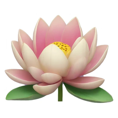 Lotusflower sticker