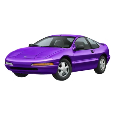 Purple 1993 ford probe gt sticker