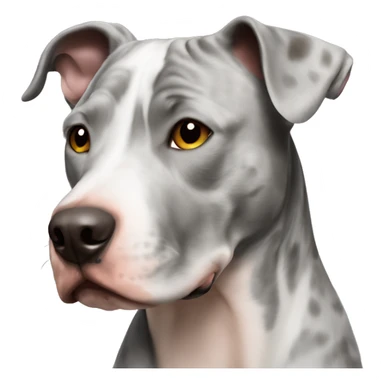 catahoula pitbull mix  sticker