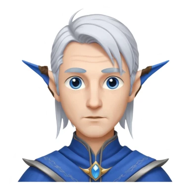 ESO male high elf sticker
