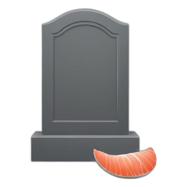 SauceLeSaumon tombstone rip sticker