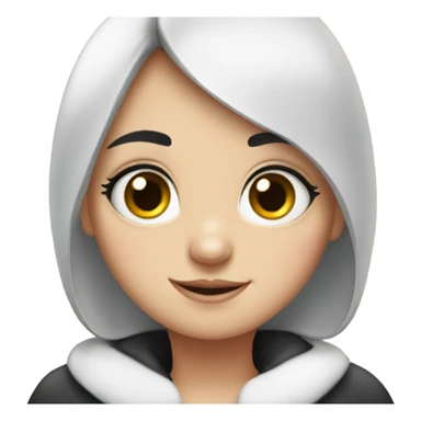 A cute penguin girl  sticker