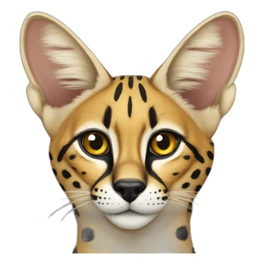 African Serval sticker
