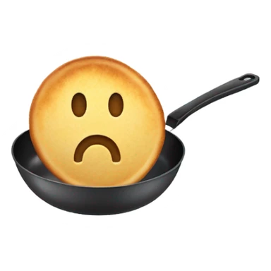 Flipping a pancake  sticker