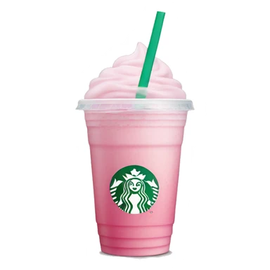 iced pink starbucks drink sticker