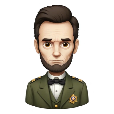 Abraham Lincoln as a member of the IRA sticker