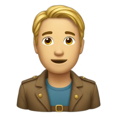 Un gobelin en colère sticker