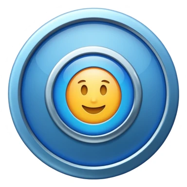 Bagde de certification  blue  sticker