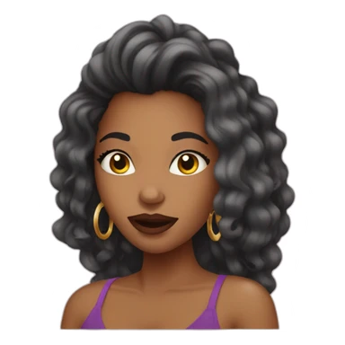 Bad Gyal singer sticker