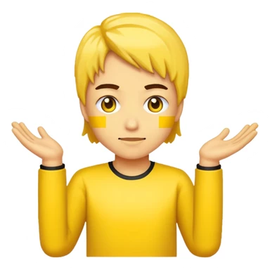 A emoji on the process of pls donate raise sticker