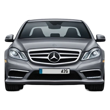 Mercedes classe grey  sticker